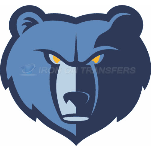 Memphis Grizzlies Iron-on Stickers (Heat Transfers)NO.1062